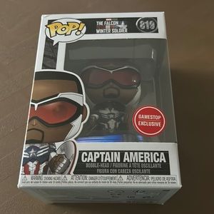 Funko Pop! Captain America GameStop Exclusive